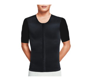 Corset Gynécomastie Long avec Manches